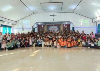 Penuh Sukacita, TBM se-Kecamatan Malinau Utara Rayakan Natal Bersama