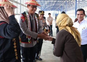 Kunjungan Perdana ke Nunukan, Kapolda Kaltara Irjen Djati Wiyoto Abadhy Disambut Bupati H. Irwan Sabri dan Forkopimda