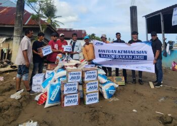 Banjir Bandang di Aceh, JMSI Turut Beri Bantuan