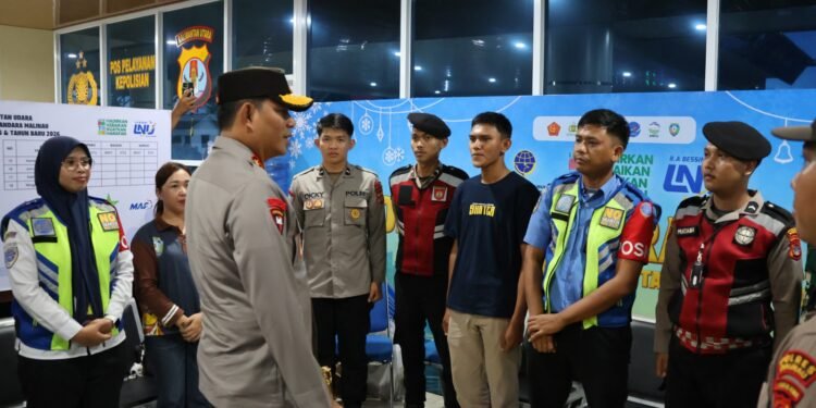 Tinjau Posyan Operasi Lilin Kayan 2025, Kapolda Kaltara: Kehadiran Polri Harus Memberikan Rasa Aman dan Nyaman Bagi Masyarakat
