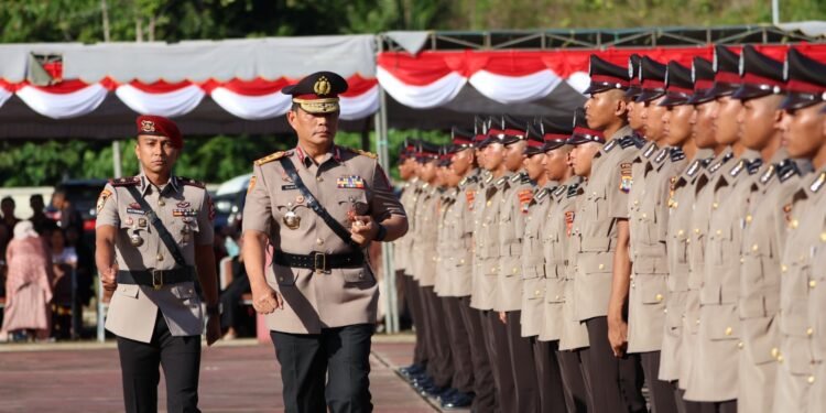 Pimpin Upacara Penutupan Pendidikan Bintara Polri TA 2025, Kapolda Kaltara Sampaikan Pesan Kalemdiklat Polri