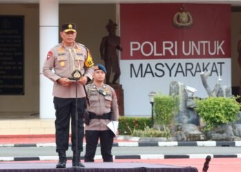 Apel Pagi Jelang Tahun Baru 2026, Kapolda Kaltara Tekankan Kepedulian dan Kondusifitas