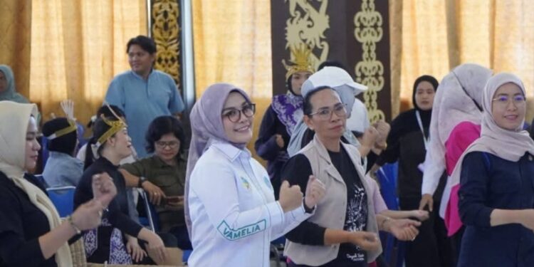 Peserta dan Penonton Antusias, Lomba Senam CTPS di Tana Tidung Resmi Berakhir