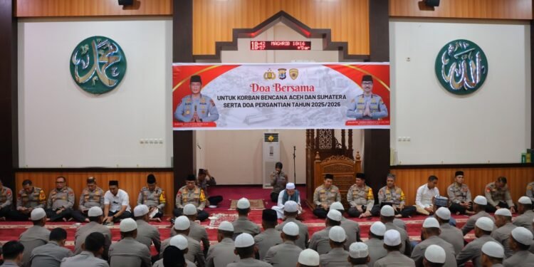 Sambut Tahun 2026 dengan Penuh Harap, Polda Kaltara Gelar Doa Bersama Tutup Akhir Tahun 2025
