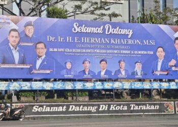 Digelar di Tarakan Malam Ini, Rakerda Partai Demokrat Kaltara Dibuka Sekjen Herman Haeron