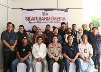 Silaturahmi dengan Insan Pers, Kombes Pol Slamet Wahyudi Perkenalkan Diri sebagai Kabidhumas Polda Kaltara yang Baru