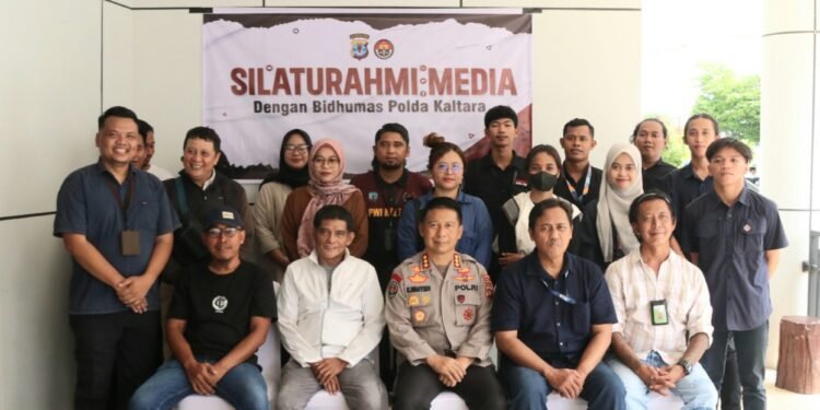 Silaturahmi dengan Insan Pers, Kombes Pol Slamet Wahyudi Perkenalkan Diri sebagai Kabidhumas Polda Kaltara yang Baru