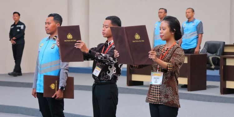 Pengambilan Sumpah dan Penandatanganan Pakta Integritas Seleksi SIPSS TA 2026, Polda Kaltara Tegaskan Transparansi Jadi Kunci Utama