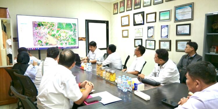 Optimalkan Capaian Target PBB-P2, Kepala Bapenda Bulungan Audensi ke Kantor Pertanahan