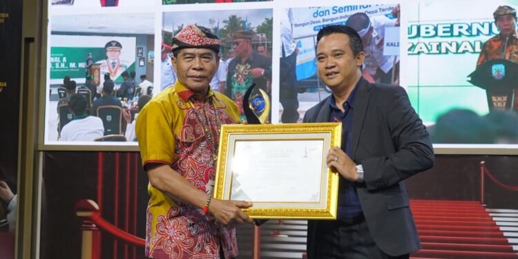 Gubernur Kaltara Zainal A Paliwang Raih Penghargaan The Best Governor 2026