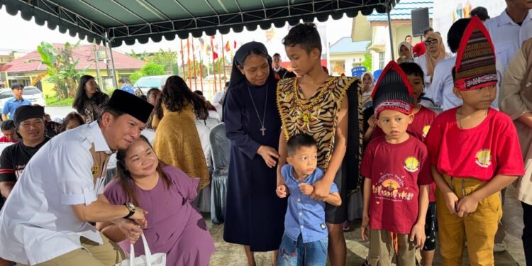 Undang Penyandang Disabilitas, Gerindra Bulungan Gelar Syukuran HUT ke-18