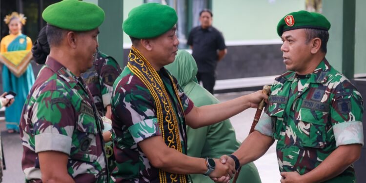 Kodim 0907/ Tarakan Sambut Letkol Inf. Danan Wisnubrata sebagai Dandim Baru