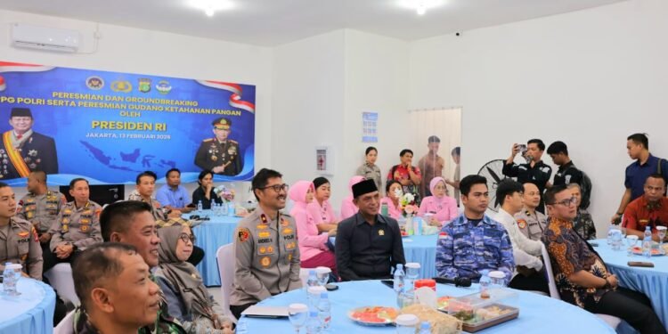 Peresmian dan Groundbreaking SPPG Polri oleh Presiden Prabowo, Ketua Komisi I DPRD Kaltara Turut Menyaksikan secara Virtual