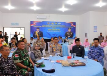 Wakapolda dan Forkopimda Kaltara secara Virtual menyaksikan Peresmian dan Groundbreaking SPPG Polri oleh Presiden RI