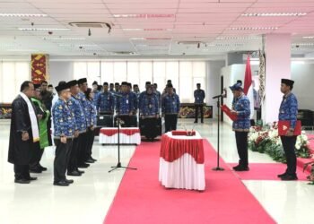 Tekankan Profesionalisme dan Pelayanan Publik, Gubernur Kaltara Lantik dan Kukuhkan 86 Pejabat