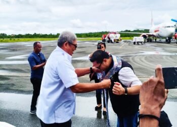 Kunjungan Kerja ke Maluku Tenggara, Kepala Sentra Meohai Disambut Hangat Bupati Muhammad Thaher Hanubun