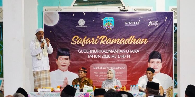 Safari Ramadan Perdana, Gubernur Kaltara Ajak Masyarakat Perkuat Ibadah dan Kebersamaan