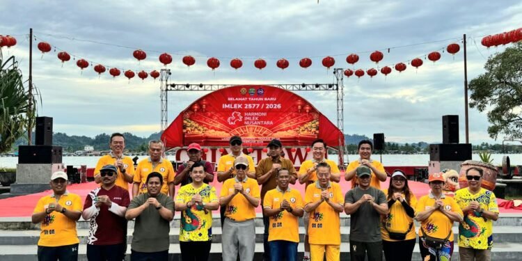 Perayaan Imlek 2577 di Tanjung Selor, Effendy Gunardi Apresiasi Pemkab dan PSMTI Bulungan