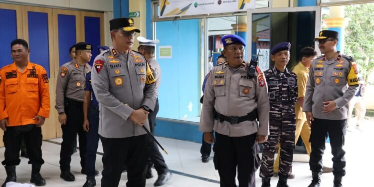 Setelah dari Tarakan dan Nunukan, Kapolda Kaltara Tinjau Kesiapan Pospam dan Posyan di Bulungan