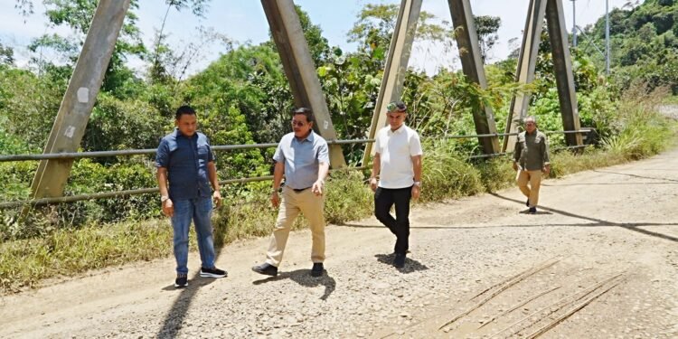 Wagub Kaltara Monev di Perbatasan, Infrastruktur Apau Kayan Jadi Perhatian Serius