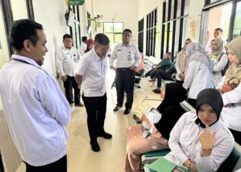 Hari Pertama Kerja Pascalebaran, Sekda Bulungan Pantau Instansi Pelayanan Publik