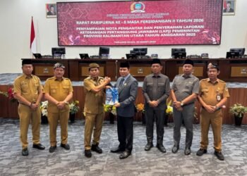 Gubernur Sampaikan LKPj 2025, Indikator Pembangunan Kaltara Tunjukkan Tren Positif