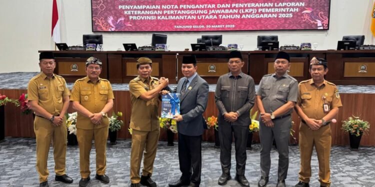 Gubernur Sampaikan LKPj 2025, Indikator Pembangunan Kaltara Tunjukkan Tren Positif