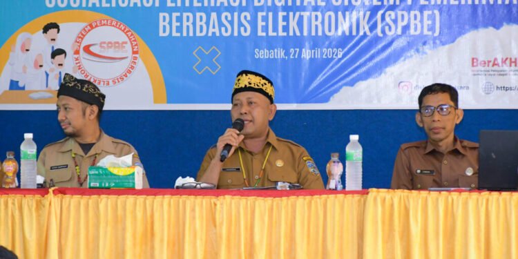 DKISP Kaltara Perkuat Literasi Digital Pelajar di Perbatasan Sebatik