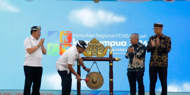 Perkuat Ekonomi Kawasan, Gubernur Kaltara Buka Konreg PDRB Kasulampua 2026