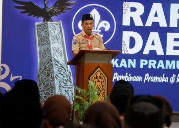 Sekprov Buka Rakerda Gerakan Pramuka Kwarda Kaltara 2026