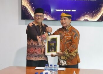 Gubernur serahkan LKPD Unaudited 2025 kepada BPK RI Perwakilan Kaltara