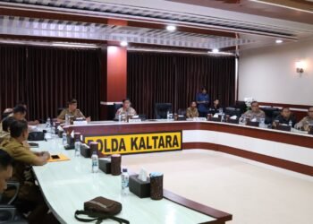 Kapolda Kaltara Terima Audiensi Dinas Sosial terkait Pembangunan Sekolah Rakyat