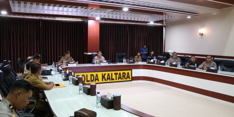 Kapolda Kaltara Terima Audiensi Dinas Sosial terkait Pembangunan Sekolah Rakyat