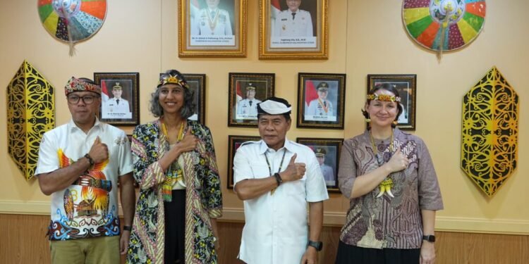 Perkuat Kerja Sama Layanan Publik, Gubernur Terima Kunjungan Wakil Duta Besar Australia