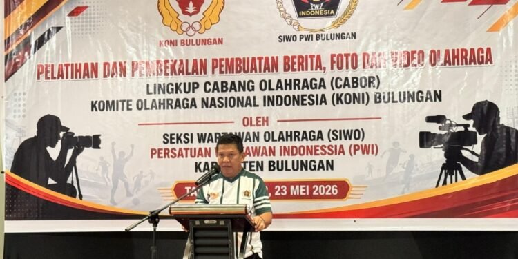 Pelatihan Jurnalistik SIWO-KONI Bulungan Dinilai Perkuat Sinergi Olahraga dan Media