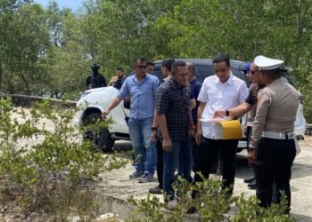 Kunker ke Nunukan, Wakapolda Kaltara Cek Lokasi Tanah Hibah Pembangunan Kantor Polairud