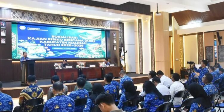 Sosialisasi Kajian Risiko Bencana 2025–2029, Pemkab Malinau Perkuat Kesiapsiagaan