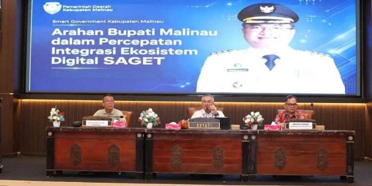 Pemkab Malinau Siapkan Satu Portal Data Terintegrasi Percepat Integrasi Ekosistem Digital SAGET