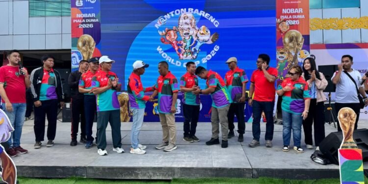 Nobar Piala Dunia 2026 di CFD Tebu Kayan Hidupkan UMKM Bulungan