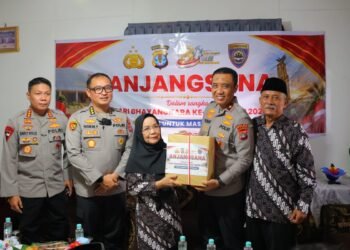Jelang Hari Bhayangkara ke-80, Wakapolda Kaltara Anjangsana dan Silahturahmi ke Purnawirawan Polri dan Warakawuri