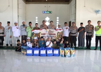 Bakti Sosial Rangkaian HUT ke-80 Bhayangkara, Polres Malinau Salurkan Ratusan Paket Sembako untuk Masyarakat