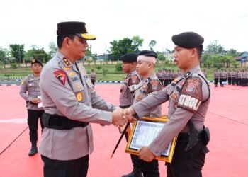 Dedikasi Melayani Masyarakat dan Loyalitas, Kapolda Kaltara Beri Apresiasi Personel Patroli Respons Cepat 110