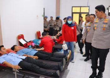 Polda Kaltara Gelar Layanan Gratis di Puncak Bakti Kesehatan Hari Bhayangkara ke-80
