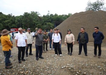 Wagub Kaltara Dorong Percepatan Perbaikan Jalan Perbatasan