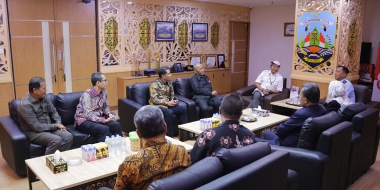 Perkuat Sinergi Pelayanan Hukum, Gubernur Kaltara Terima Kunjungan Ditjen Badilmiltun MA RI