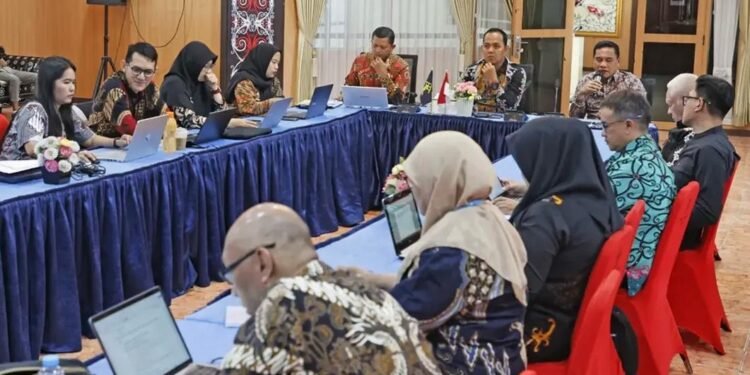 Harmonisasi Ranperda, DPRD Kaltara Rapat Bersama Kemenkum Kaltim