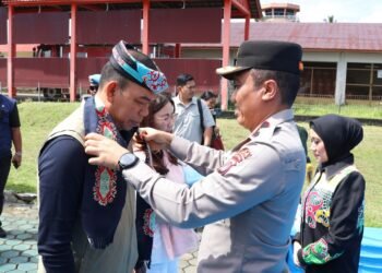 Wakapolda Kaltara Sambut Kedatangan Kapolda Baru di Bandara Juwata Tarakan