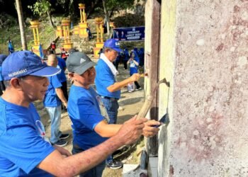 Libatkan Pemerintah Daerah dan Masyarakat, Demokrat Kaltara dan Bulungan Mulai Gerakan Langit Biru Indonesia Asri di Gunung Putih