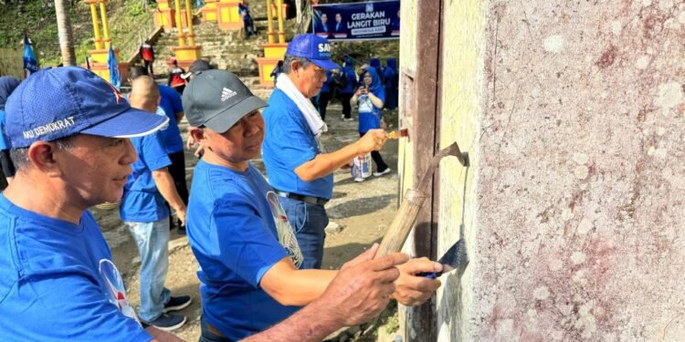 Libatkan Pemerintah Daerah dan Masyarakat, Demokrat Kaltara dan Bulungan Mulai Gerakan Langit Biru Indonesia Asri di Gunung Putih