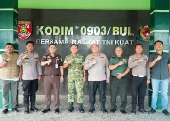 Kapolresta, Dandim 0903 dan Kajari Bulungan Gelar Silaturahmi Sinergitas untuk Perkuat Soliditas